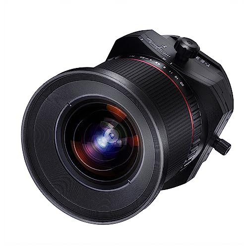 Samyang Mf 24 Mm F3,5 T/S Per Sony E – Tilt Shift Pieno & Aps-C, Messa A Fuoco Manuale, Distanza Focale Fissa Per Fotocamera Sony Con Supporto E Mount