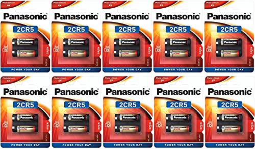 Batteria Al Litio Panasonic 2Cr5 6V - Blister 1X10 - Scatola 10 Blister
