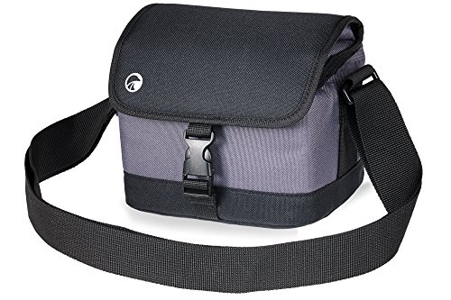 Praktica Luxmedia - Borsa Per Fotocamere Csc Compact System, Mirrorless E Bridge, Per Eos M50/R/Rp/Ra, X-T200/X-S10, Om-D E-M5/E-M10, Lumix S5/G100, A