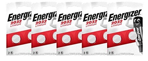 Energizer Cr2032 - Batterie Al Litio 3 V - Confezione Da 5 Blister Da 2 Batterie (10 Batterie)
