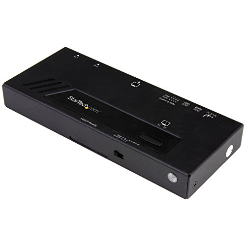 Startech.Com Switch Video Automatico Hdmi A 2 Porte 4K Con Fast Swithcing