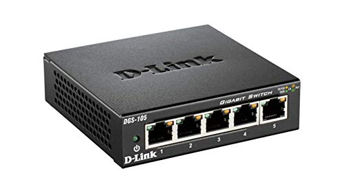 D-Link Dgs-105 - Switch Black