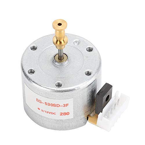 V Bestlife Motore Per Giradischi, Motore Per Giradischi Con Registratore In Vinile A Spazzola A 3 Velocità Dc 12V, Con Foro Di Montaggio Da 25 Mm Per