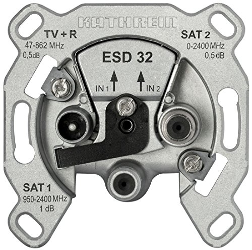 Kathrein Esd 32 Sat Einzelanschlussdose 3 Fach