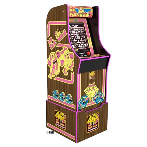 Arcade 1 Up Ms. Pac-Man 40Th Anniversary Arcade Machine