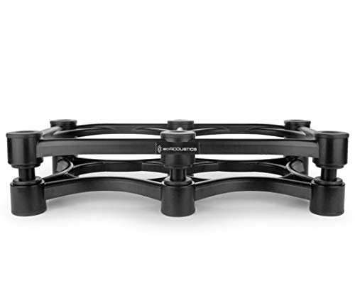 Isoacoustics Iso-Stand Series Speaker Isolation Stands With Height & Tilt Adjustment: Iso-430 (43 X 23 Cm) Single