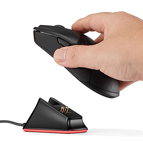 Soarking Dock Di Ricarica Per Mouse Wireless Deathadder V2 Pro, Naga Pro, Viper Ultimate E Basilisk Ultimate Con Cavo Da 2 M