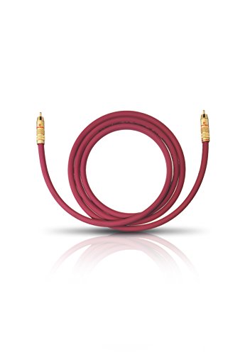 Oehlbach 20547 Cavo Audio 7 M Rca Bordeaux