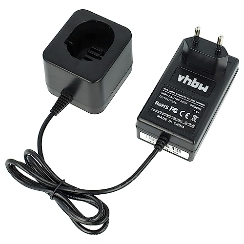 Vhbw 220V Caricatore/Alimentatore + Cavo Compatibile Con Attrezzi Black & Decker A9252 England Sl1 3Yd.