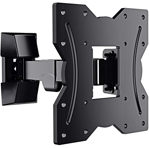 Supporto Tv Parete - Per 14-42 Pollici Tv Led Lcd, 4K Hdr Schermi - Inclinazione E Girevole Ultra Sottili - Max Vesa 200X200Mm - Capacità Massima Di P