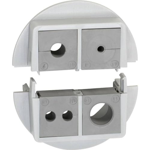 Icotek Qvt 50/4 Passacavo Divisibile Policarbonato Grigio 1 Pz.