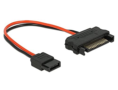 Delock Cable Power Sata 15 Pin Macho Slim Sata 6 Pin