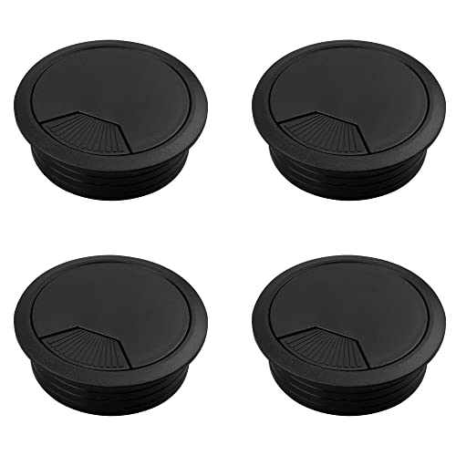 4 Pezzi 60Mm Passacavi Da Scrivania Passacavi Da Tavolo Passacavi Passacavi Da Scrivania Per Computer Passacavi Da Scrivania Passacavi Per Casa E Uffi