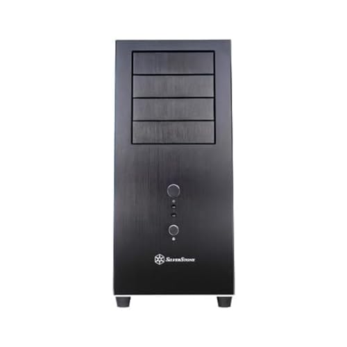 Silverstone Sst-Tj04B-E - Cabinet Temjin Mid-Tower Ssi-Ceb Atx, Nero