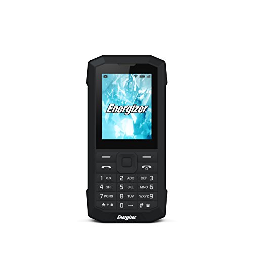 Hardcase Energy 100 - Cellulare Sbloccato 2G - Tastiera Araba - Spine Eu/Uk (Display : 2, 40”- 32 Mo - Doppia Sim) Nero