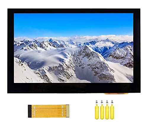 Waveshare 4.3 Pollici Dsi Lcd Display Per Raspberry Pi 4B/3B+/3A+/3B/2B/B+/A+ 800×480 Schermo Ips Display Capacitivo Touchscreen Monitor Mipi Dsi Inte