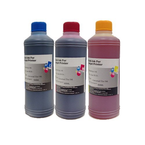 Kit Ricarica Cartucce 3 Flaconi 500Ml Universale Inchiostro Coroli Compatibile Per Brother, Canon, Epson, Hp, Lexmark, Xerox, Dell.
