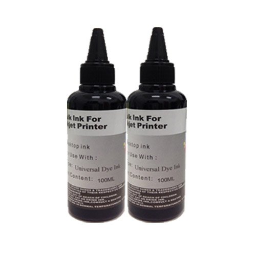 Kit Ricarica Cartucce 2 Flaconi 100Ml Universale Inchiostro Colori Per Brother, Canon, Epson, Hp, Lexmark, Xerox, Dell