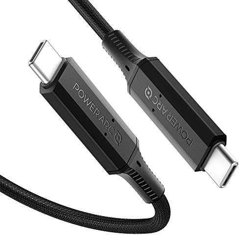 Power Arc Cavo Di Ricarica Da Usb C A Usb C, 1 M, 100W Di Alimentazione, Compatibile Con Macbook Air Pro Ipad Pro Galaxy S21 S20 S10 S9 Note 20 10 9 P