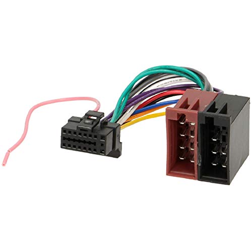 Cavo Adattatore Iso Autoradio Alpine 16 Pins Nero Techexpert