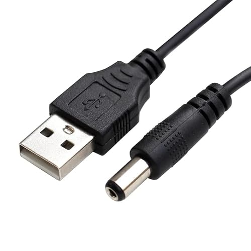 Cablepelado Cavo Di Alimentazione Usb Dc | Cavo Di Prolunga Alimentazione Dc | Compatibile Con Cctv, Dvr, Striscia Led, Router, Sensori, Alexa | 5 V C