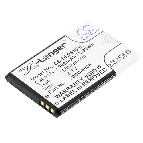 Techtek Batterie Compatibile Con [Doro] 1360, 1362, 2414, 401, 5030, 5031, 507S, 508, 509, 530X, 5516, 5517, 6021, 6030, 6031, 6041, 6050, 6051, 6120,