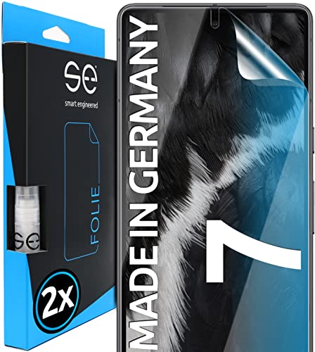 Smart Engineered S.E Pellicola Protettiva Per Display Full Screen Per Pixel 7, 2 Pezzi, Supporto Per Il Posizionamento, Pellicola Protettiva In Vetro,