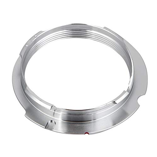 Topiky Anello Adattatore Per Obiettivo Fotocamera, L (M39)-Anello Adattatore Lente 35-135 Mm Per Obiettivo Leica M39 Lsm Ltm Per Leica Vm Zm Techart L