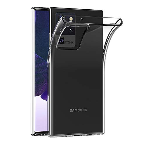 Aicek Cover Compatible Samsung Galaxy Note20 Ultra, Cover Samsung Note20 Ultra Silicone Case Molle Di Tpu Trasparente Sottile Custodia Per Galaxy Note