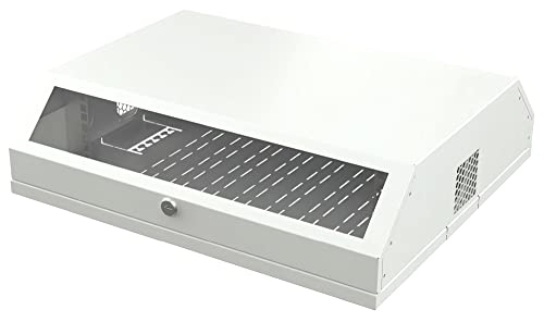 Techly Professional 105070 Armadio A Muro 19" Flat 9 Unità Bianco Ral9016 Bianco
