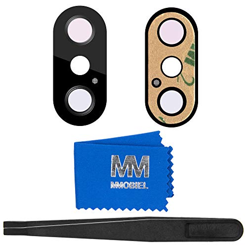 Mmobiel Lente In Vetro Per Fotocamera Posteriore Compatibile Con Iphone Xs - 5.8 Inch - 2018 Vetro Fotocamera Con Doppio Lato Adesivo Pinze E Panno In