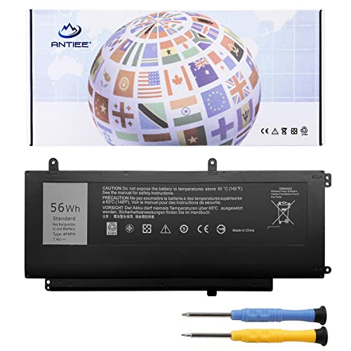 Antiee 56Wh 4P8Ph Batteria Per Dell Inspiron 15 7000 7547 7548 N7547 N7548 Vostro 14 5000 5459 Series Notebook G05H0 0G05H0 Opxr51 179F8 04P8Ph 7.4V 4