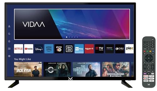 Majestic Sm32 V1 - Televisore Smart Led Hd Ready 32", Sistema Operativo Vidaa, Wi-Fi Integrato, Dvb-T/T2 E Dvb-S/S2, Doppio Sistema Di Alimentazione: