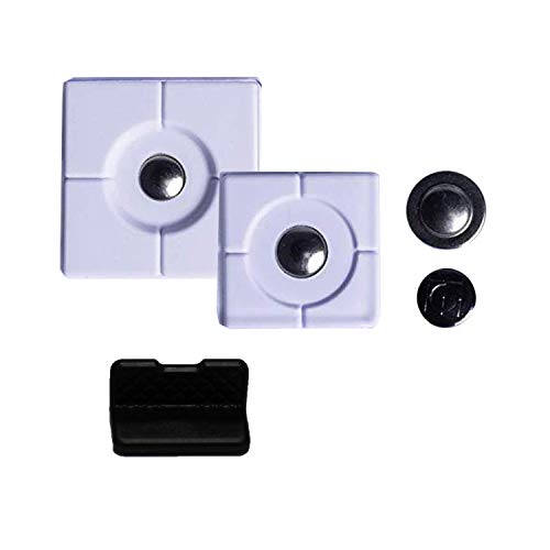 Tetrax T10900/W Kit Accessori, Clip E Xvent, Bianco