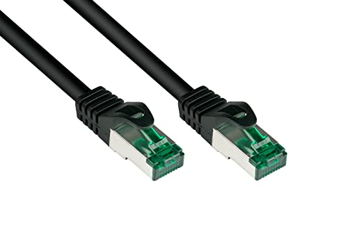 Good Connections® Premium Cat 6A Outdoor Patch Cable - 20 M - Ip66 Con Protezione Di Chiusura - Conduttore In Rame 10 Gigabit/Cu - S/Ftp, Pimf - 500 M