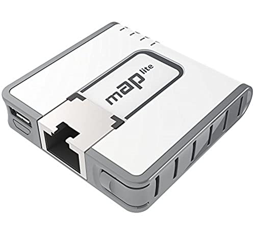 Mikrotik Map Lite 100Mbit/S Power Over Ethernet (Poe) White Wlan Access Point - Wlan Access Points (100 Mbit/S, Ieee 802.11B,Ieee 802.11G,Ieee 802.11N