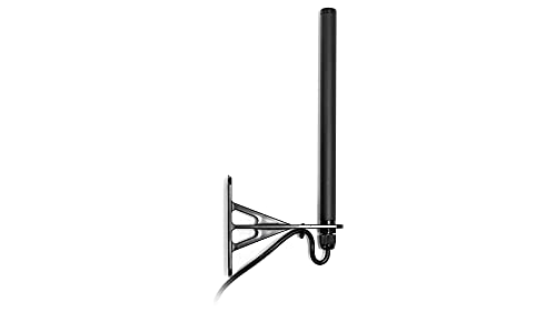 Alda Pq Antenna A Banda Larga Per 4G Lte, 3G, Umts, 2G, Gsm, Bluetooth, Wlan, Connettore Sma/M, Antenna Omnidirezionale Per Montaggio A Parete In Inte