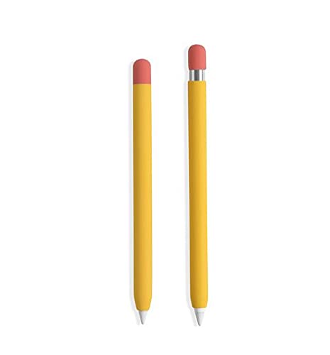 Doodroo - Skin Per Apple Pencil, Custodia/Cover Protettiva Arancione Original, Compatibile Con Apple Pencil 1A E 2A Generazione