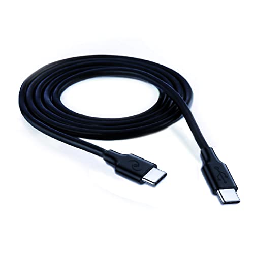 Tecnoware Cavo Usb Type-C Di 180 Cm Compatibile Con Notebook, Ultrabook, Macbook Pro, Tablet E Tutti Dispositivi Con Ingresso Usb Type-C, Nero