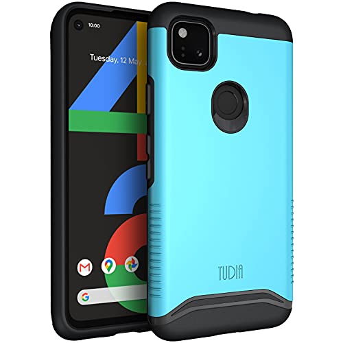 Tudia Dualshield Compatibile Con Cover Google Pixel 4A, [Merge] Case Protettiva Rigida In Tpu Ultra Sottile Antiurto Militare Di Grado Custodia Pixel 
