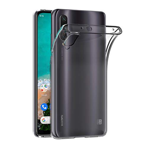 Aicek Cover Compatible Xiaomi Mi A3, Cover Xiaomi Mi A3 / Xiaomi Mi Cc9E Silicone Case Molle Di Tpu Trasparente Sottile Custodia Per Xiaomi Mi A3 (6.0