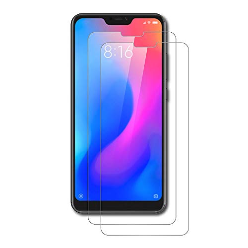Aicek 2 Pack Xiaomi Mi A2 Lite Pellicola Protettiva, Xiaomi Mi A2 Lite Screen Protector Toccare Pellicola Protettiva In Vetro Temperato Per Xiaomi A2