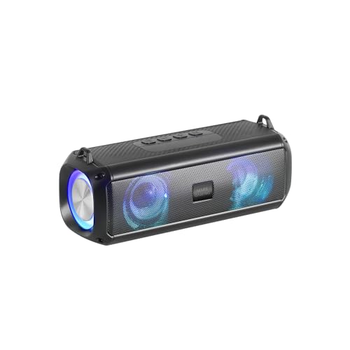 Mars Gaming Msb-Xt, Altoparlante Portatile + Soundbar 2In1, Illuminazione Rgb Dinamica, Sistema Audio A 4 Driver 20W, Altoparlante Bluetooth 5.3 + Aux