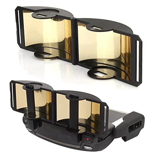 Mmobiel 2 Antenne Trasmettitore Amplificatore Di Segnale Radiocomando Parabolica Placcata Oro Per Droni Elicotteri Radiocomandati Dji Mavic Mini 2 / Z