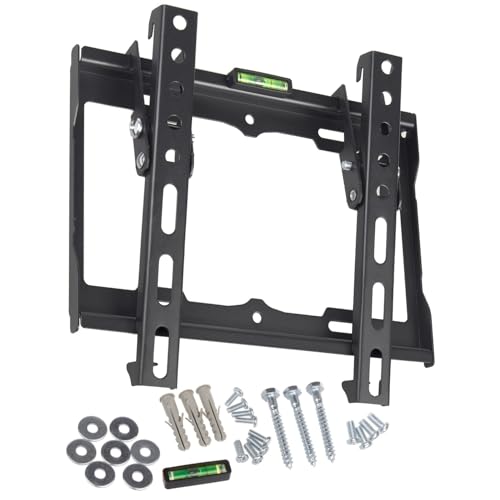 Maclean Mc-942 - Supporto Per Tv Lcd Led Oled Qled Al Plasma Slim Tv Da 13-42", Fino A 25 Kg Max. Vesa 200 X 200