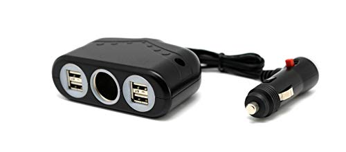 Cliff-Top 12-24V Multi-Socket Chargeur De Voiture - (4 Ports Usb + Un Cigare)