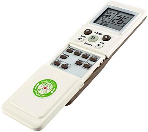 Telecomando Universale Per Climatizzatore Condizionatore Con Slitta 1000 Codici Per Tutti I Condizionatori