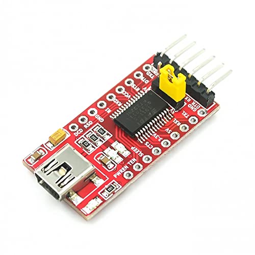 Electroworldfr Ftdi Ft232Rl - Adattatore Usb To Ttl Serial Modulo 5 V E 3,3 V