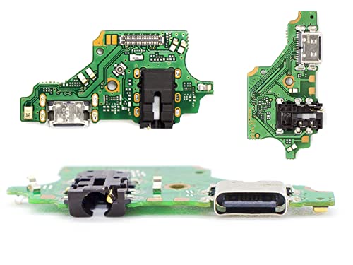 Click Help Connettore Pcb Board Dock Porta Di Ricarica Usb-C Microfono Dc Power Jack Per Huawei P20 Lite Ane-Lx1