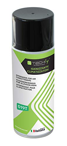 Techly 361377 Igienizzante Spray Per Climatizzatori Trasparente
